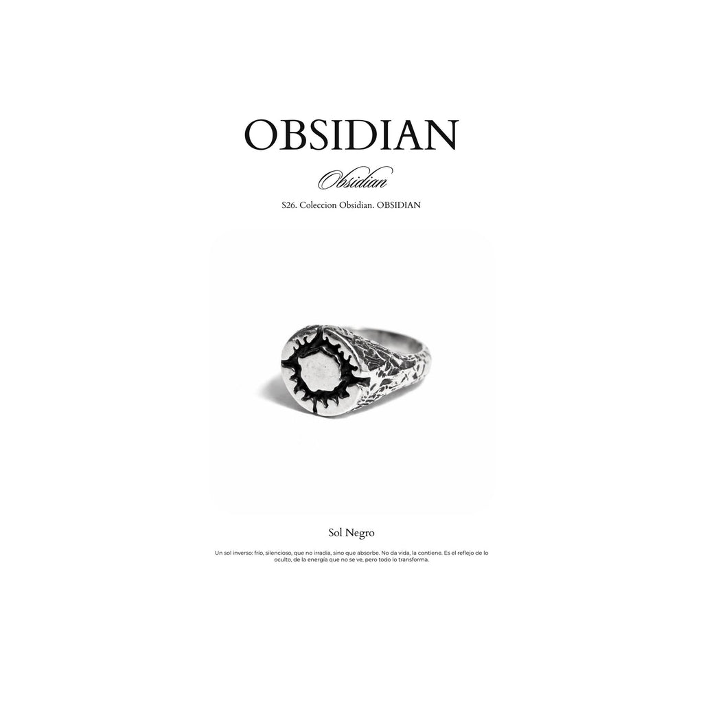 Ficha de la pieza Sol Negro — Coleccion Obsidian S26