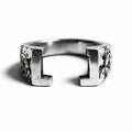 Anillo de plata Void — Obsidian